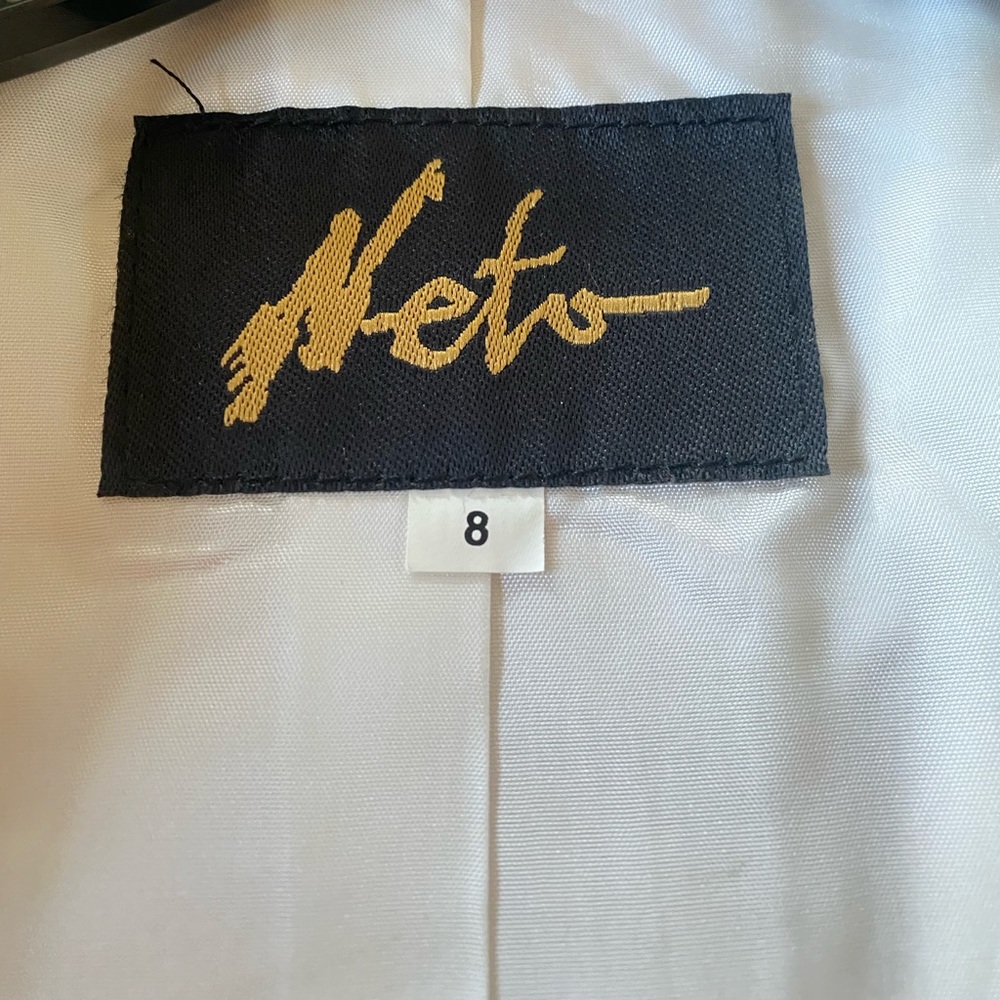 Vintage Neto White Leather Vest - Picture 4 of 7